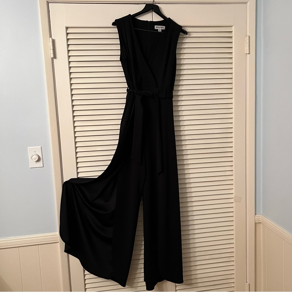 Split leg belted Jumpsuit